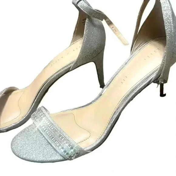 KELLY AND KATIE BLING ANKLE STRAP HIGH HEEL SANDALS- AMAZING!! - Picture 15 of 16